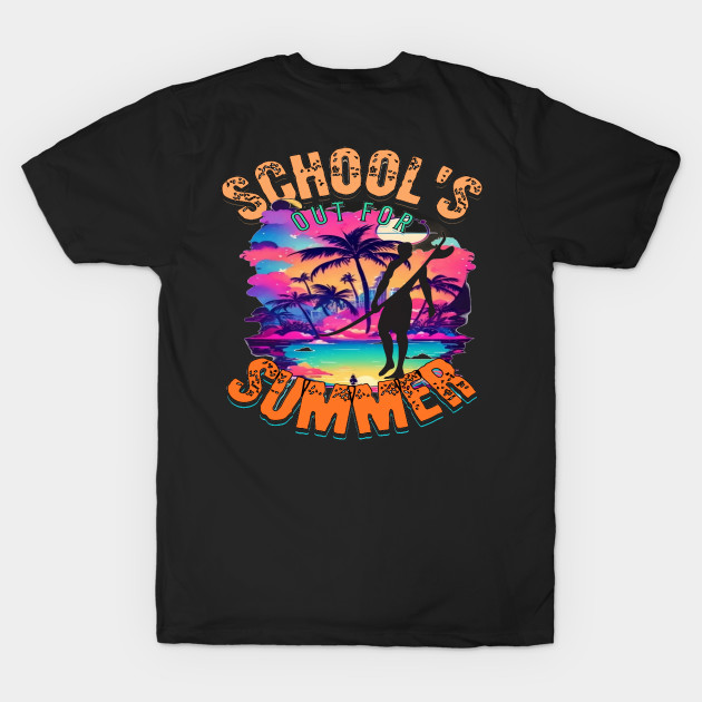 Out For Summer, Hello Summer Funny Surfer Riding Surf Surfing Lover Gifts by Customo